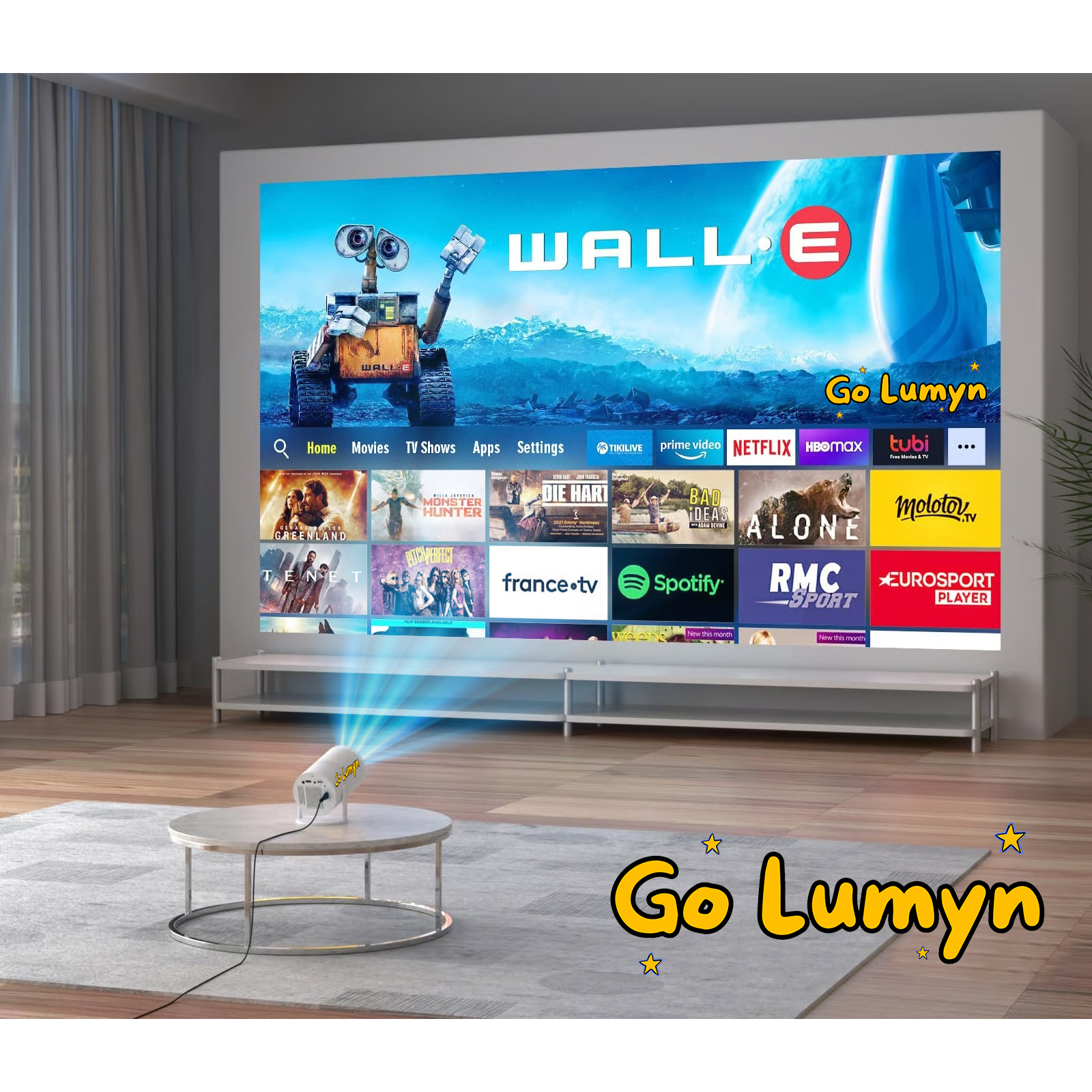 GoLumyn™ HD Vision | Pack Cine en casa