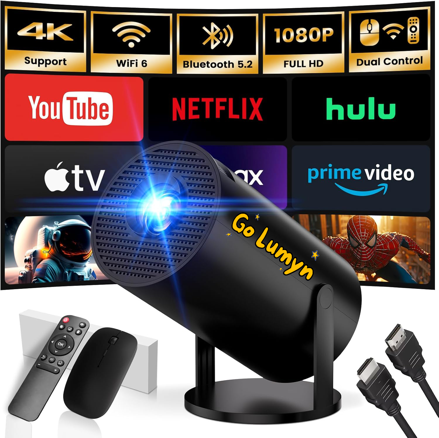 GoLumyn™ HD Vision | Pack Home Cinema